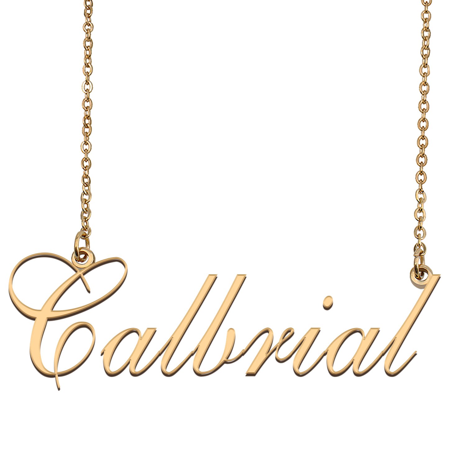 Custom Made Dainty My Name Necklace Best Friendship Jewelry Gifts for Her Caos