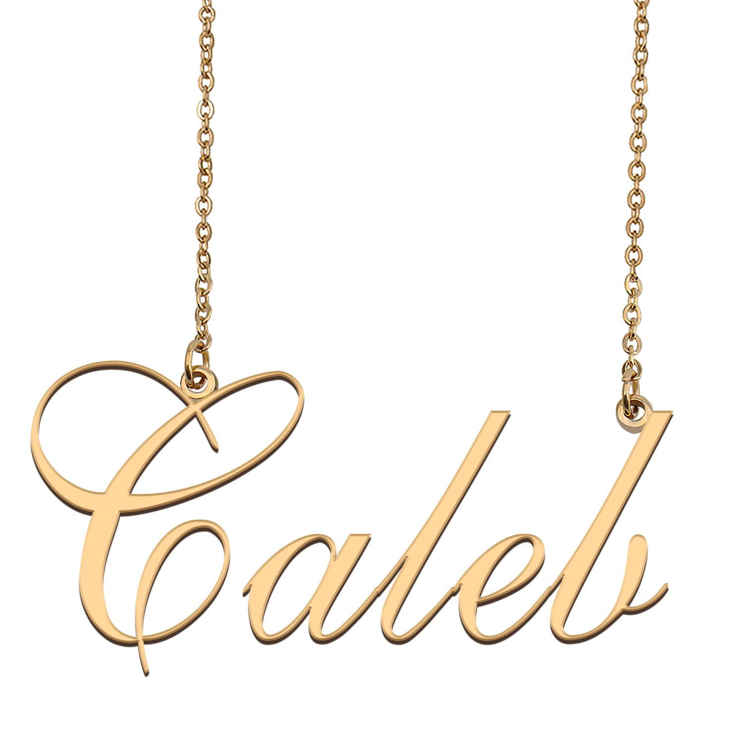 Custom Made Dainty My Name Necklace Best Friendship Jewelry Gifts for Her Capricorn