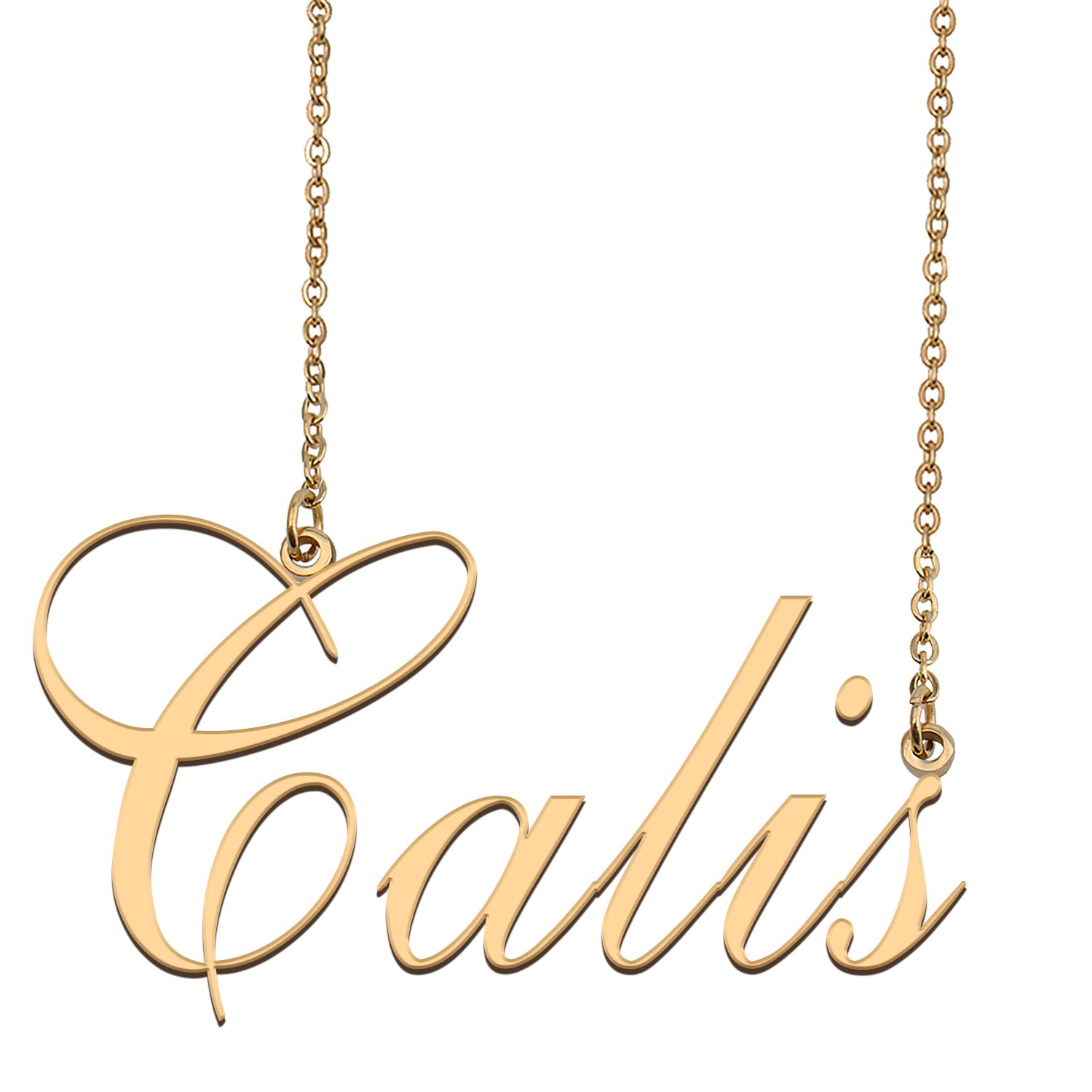 Custom Made Dainty My Name Necklace Best Friendship Jewelry Gifts for Her Carigirl