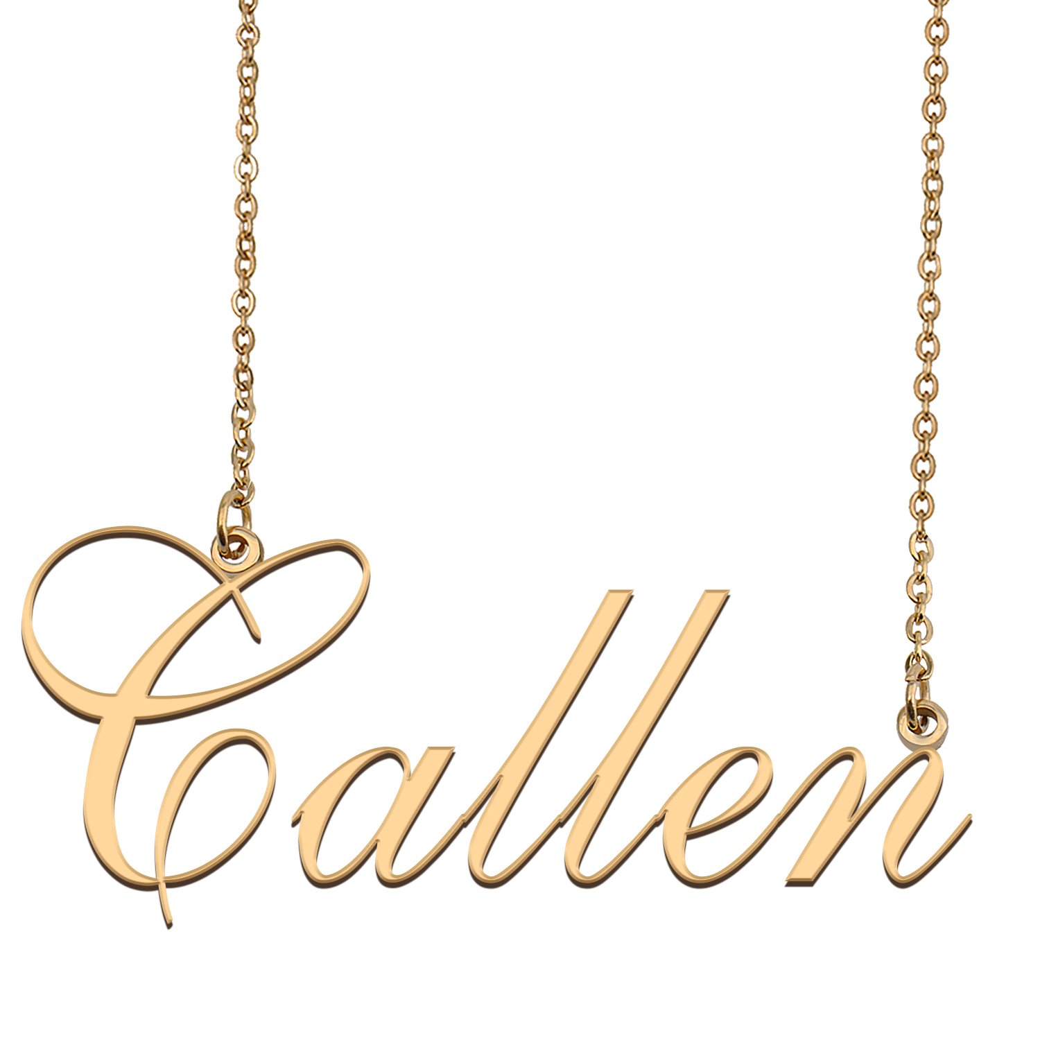 Custom Made Dainty My Name Necklace Best Friendship Jewelry Gifts for Her Carl