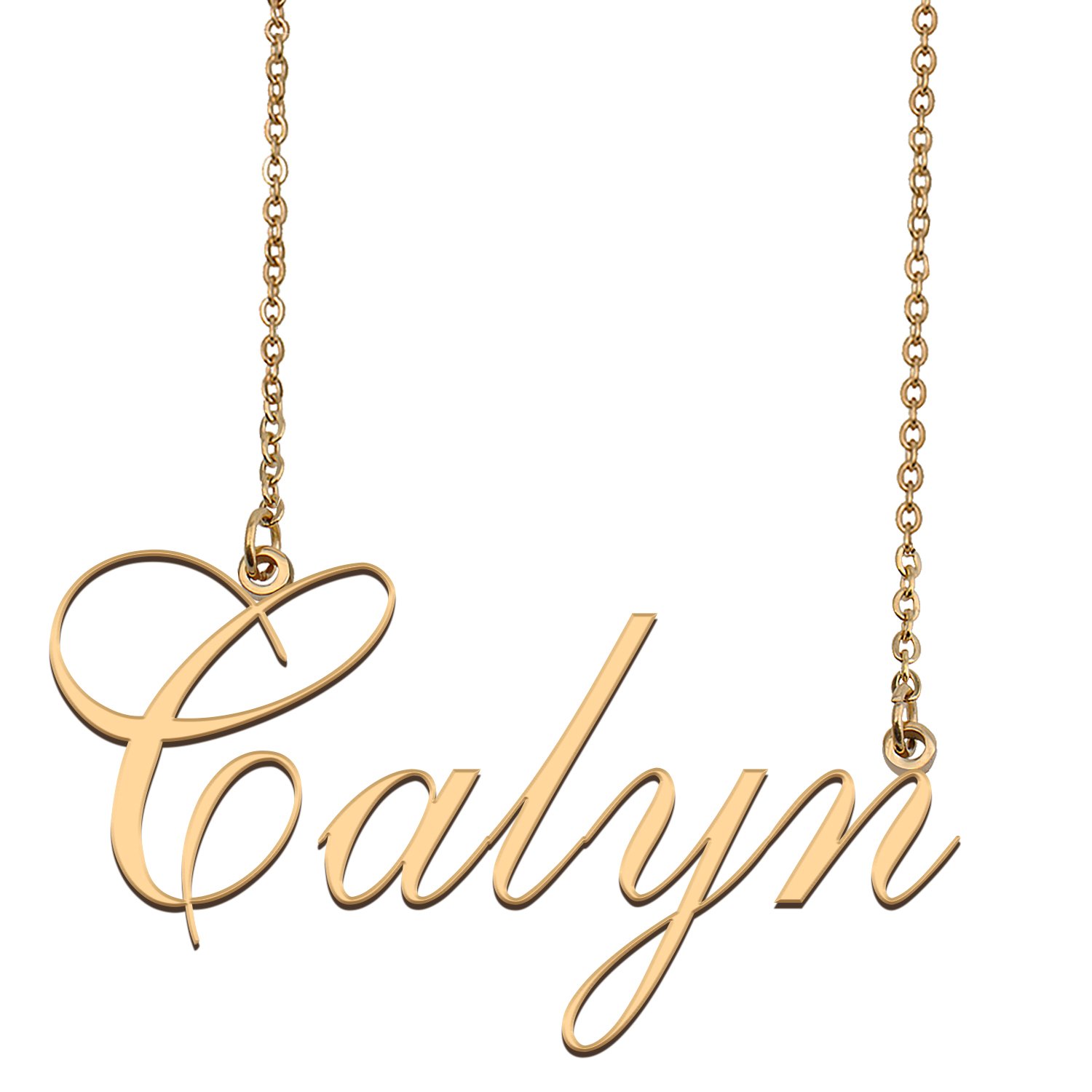 Custom Made Dainty My Name Necklace Best Friendship Jewelry Gifts for Her Carley