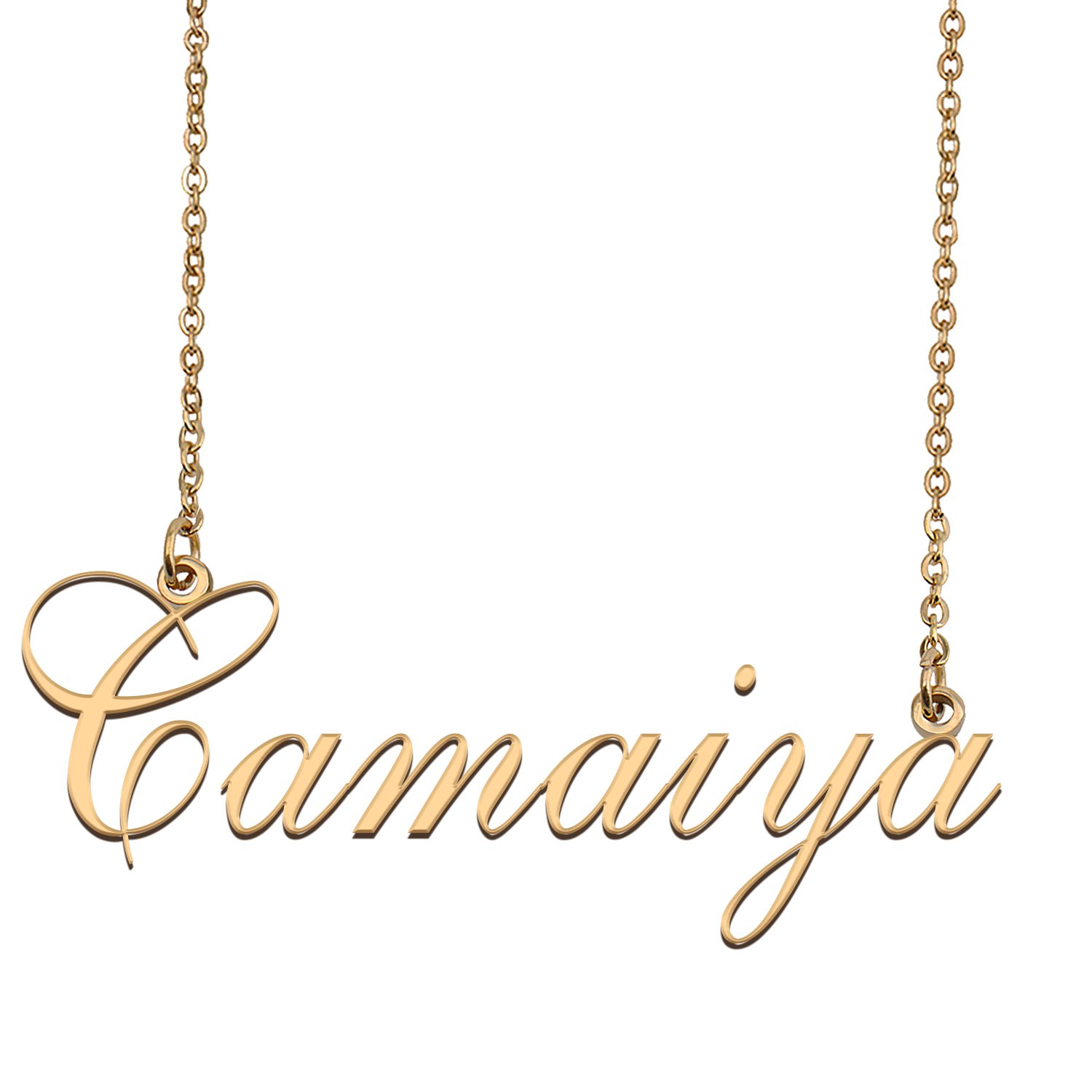 Custom Made Dainty My Name Necklace Best Friendship Jewelry Gifts for Her Carlie