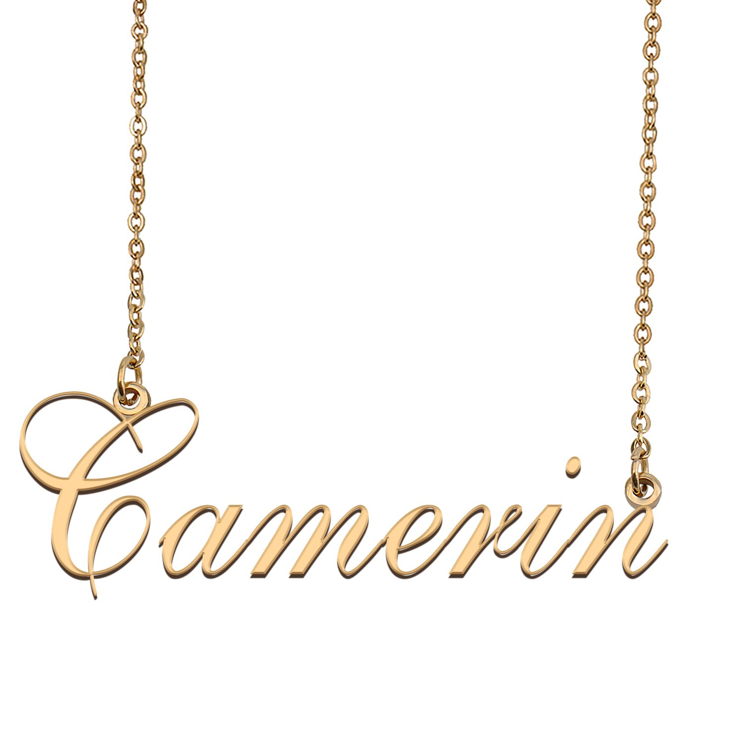 Custom Made Dainty My Name Necklace Best Friendship Jewelry Gifts for Her Carma
