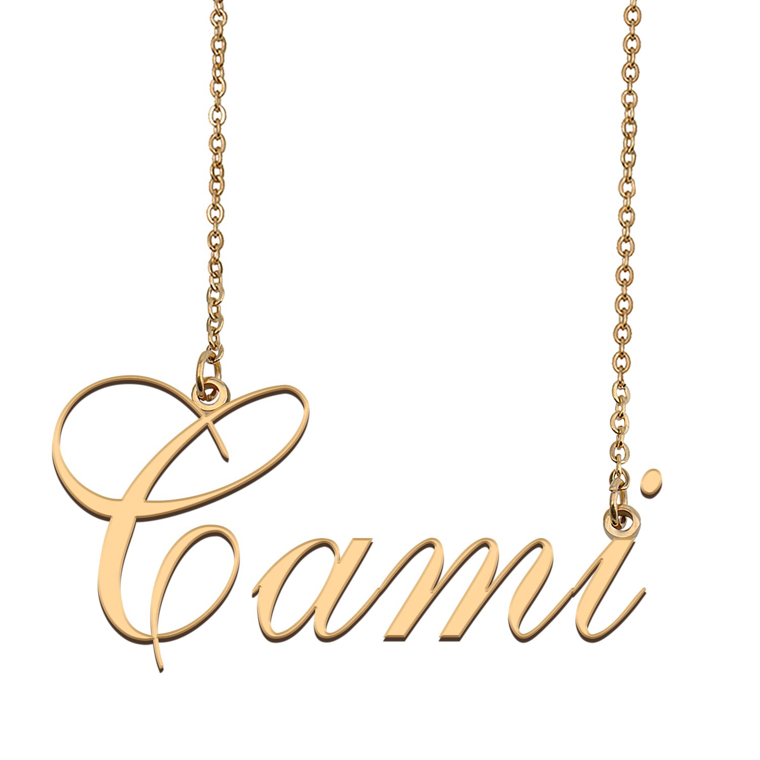 Custom Made Dainty My Name Necklace Best Friendship Jewelry Gifts for Her Carmello