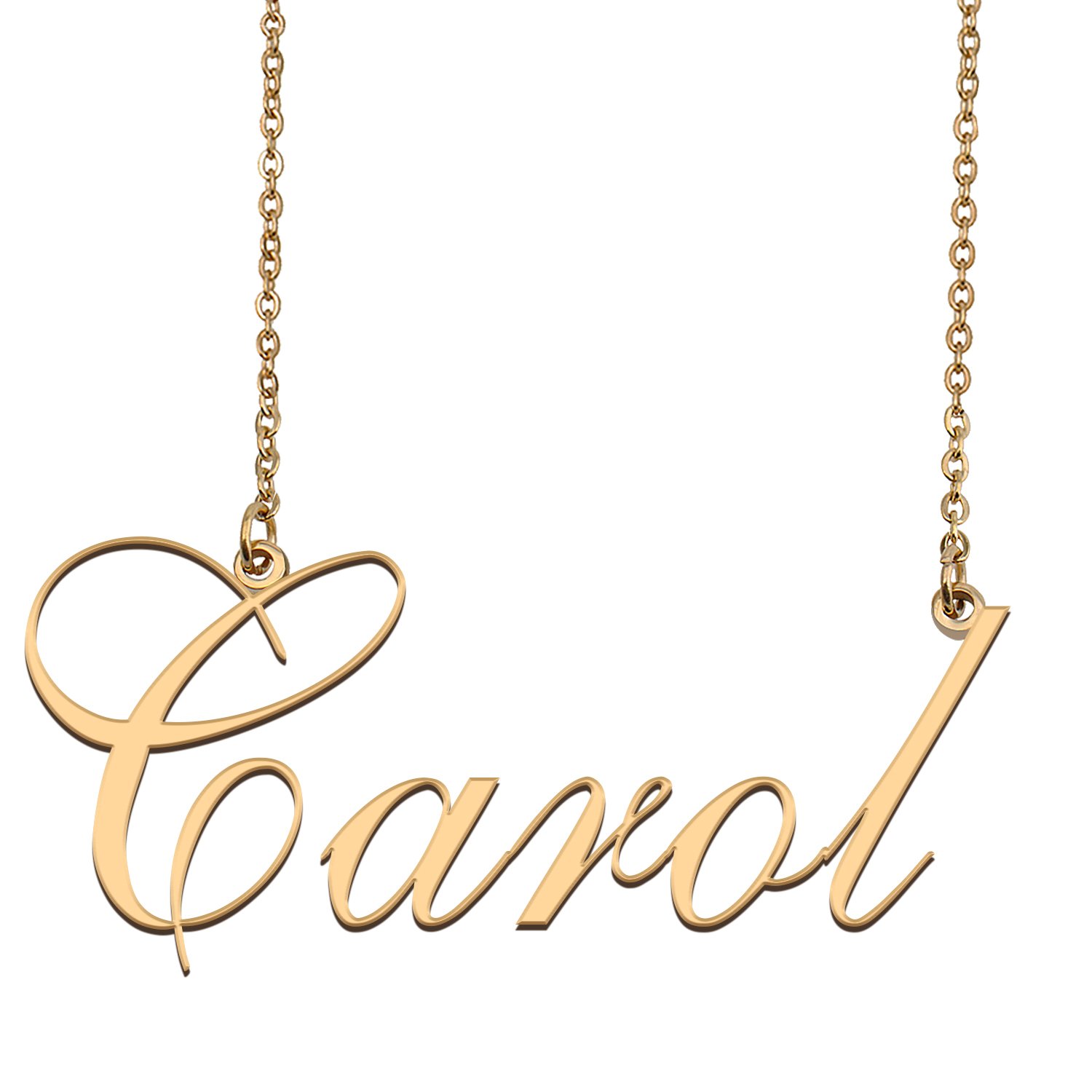 Custom Made Dainty My Name Necklace Best Friendship Jewelry Gifts for Her Carol