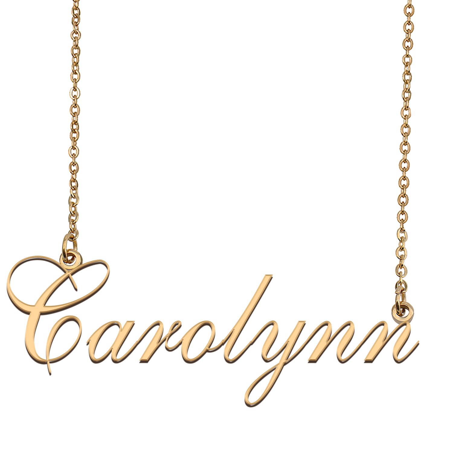 Custom Made Dainty My Name Necklace Best Friendship Jewelry Gifts for Her Carolynn