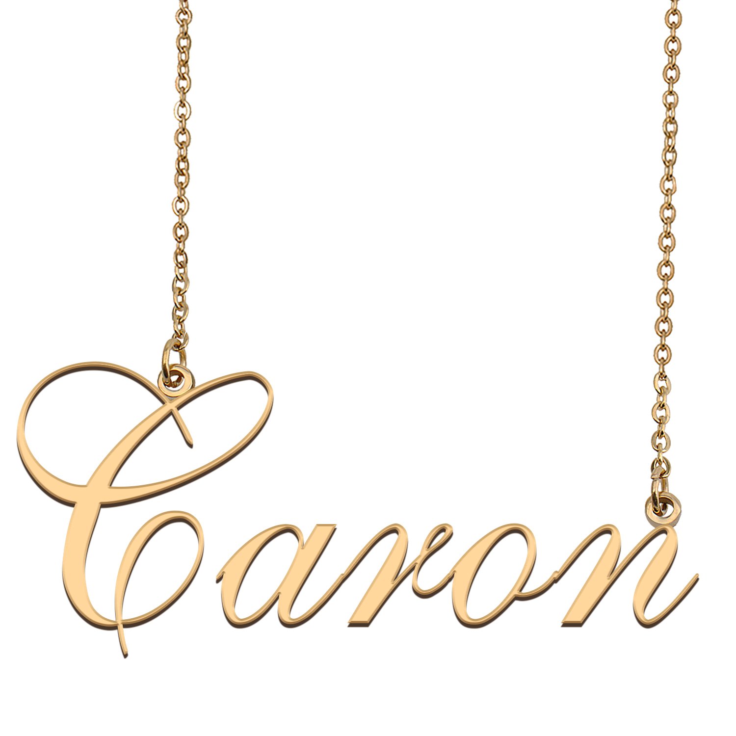 Custom Made Dainty My Name Necklace Best Friendship Jewelry Gifts for Her Caron