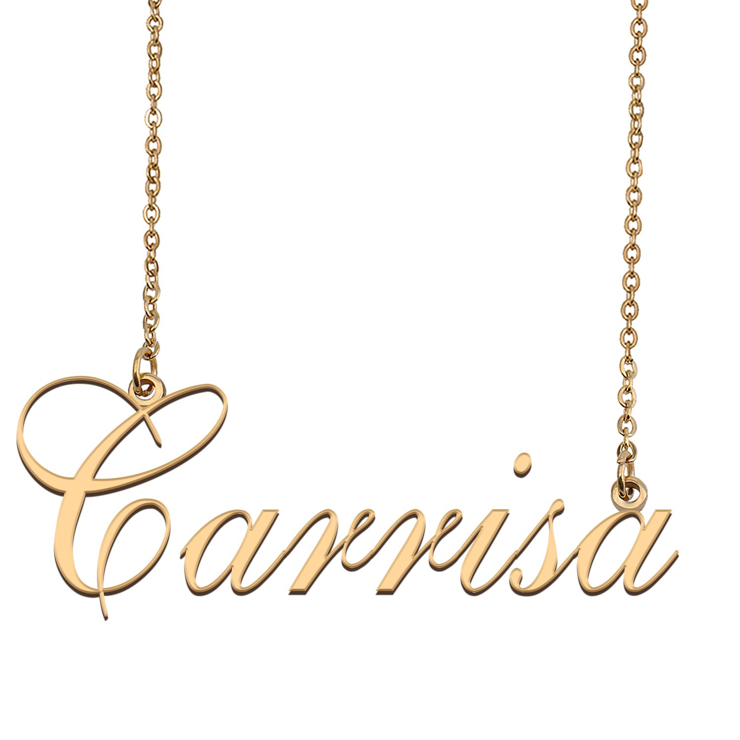 Custom Made Dainty My Name Necklace Best Friendship Jewelry Gifts for Her Carrisa