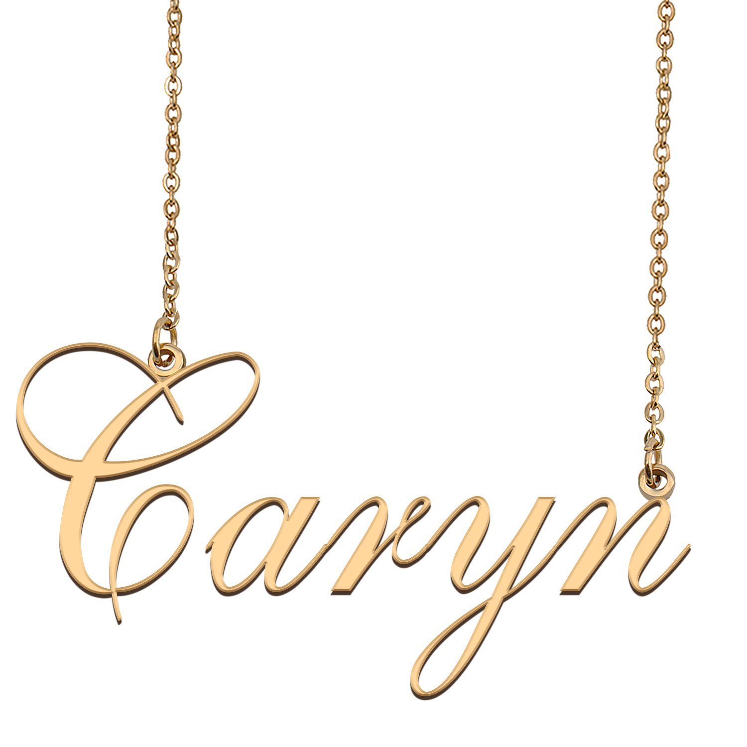 Custom Made Dainty My Name Necklace Best Friendship Jewelry Gifts for Her Caryn