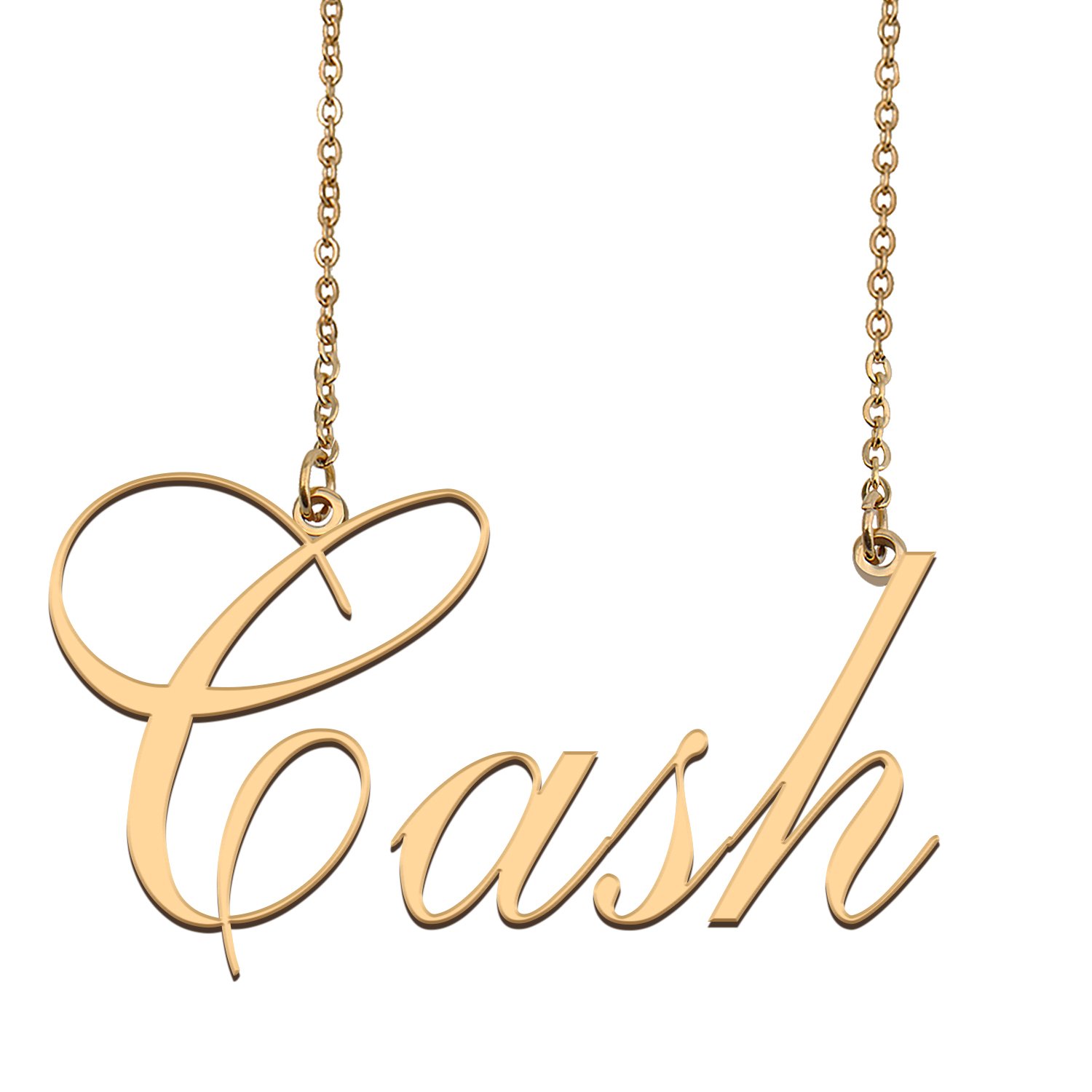 Custom Made Dainty My Name Necklace Best Friendship Jewelry Gifts for Her Cash