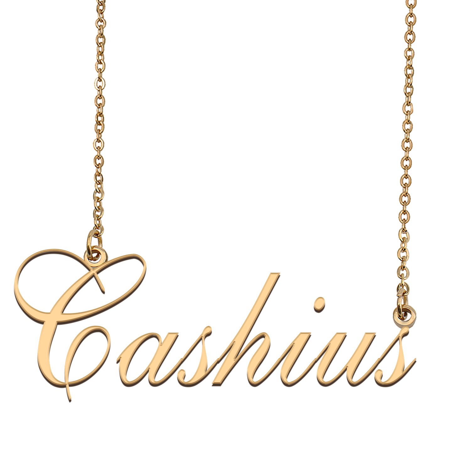 Custom Made Dainty My Name Necklace Best Friendship Jewelry Gifts for Her Cashius