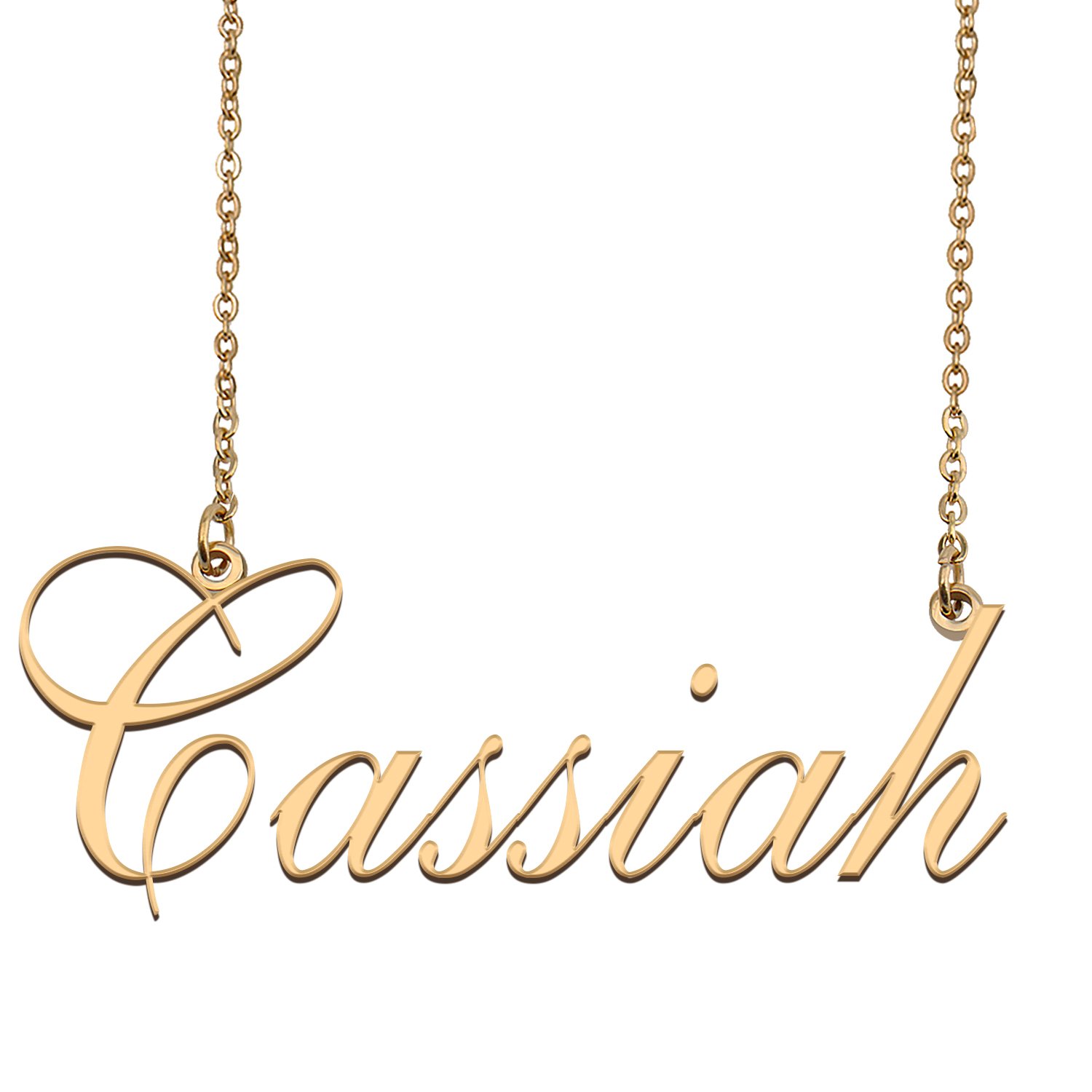 Custom Made Dainty My Name Necklace Best Friendship Jewelry Gifts for Her Cassiah