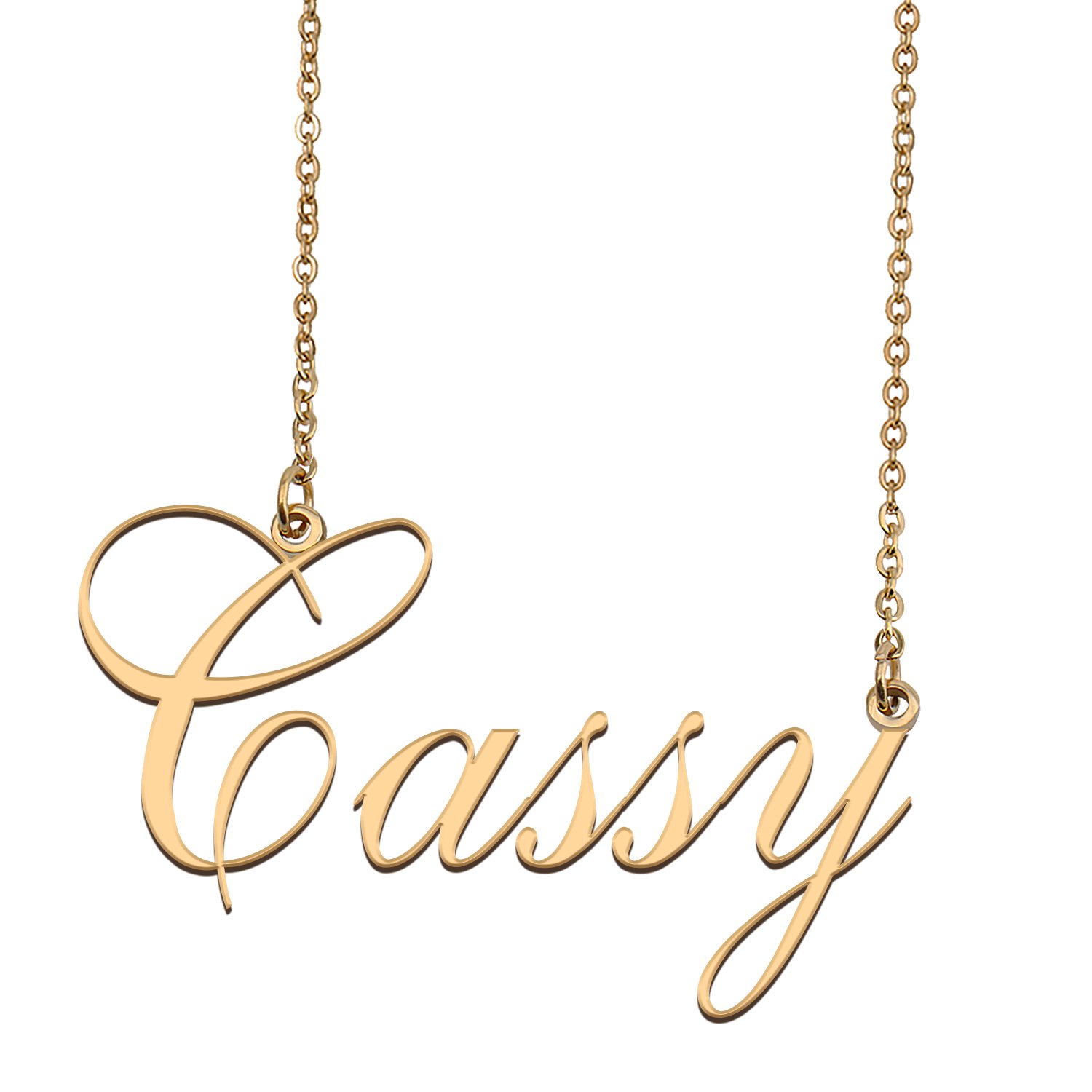 Custom Made Dainty My Name Necklace Best Friendship Jewelry Gifts for Her Cassy
