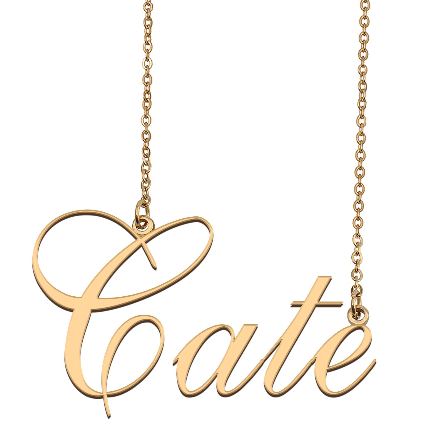 Custom Made Dainty My Name Necklace Best Friendship Jewelry Gifts for Her Cate