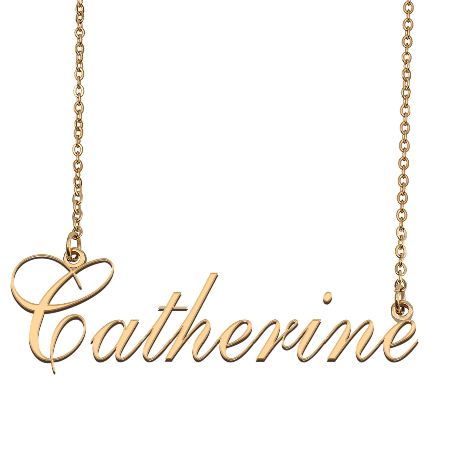 Custom Made Dainty My Name Necklace Best Friendship Jewelry Gifts for Her Catherine