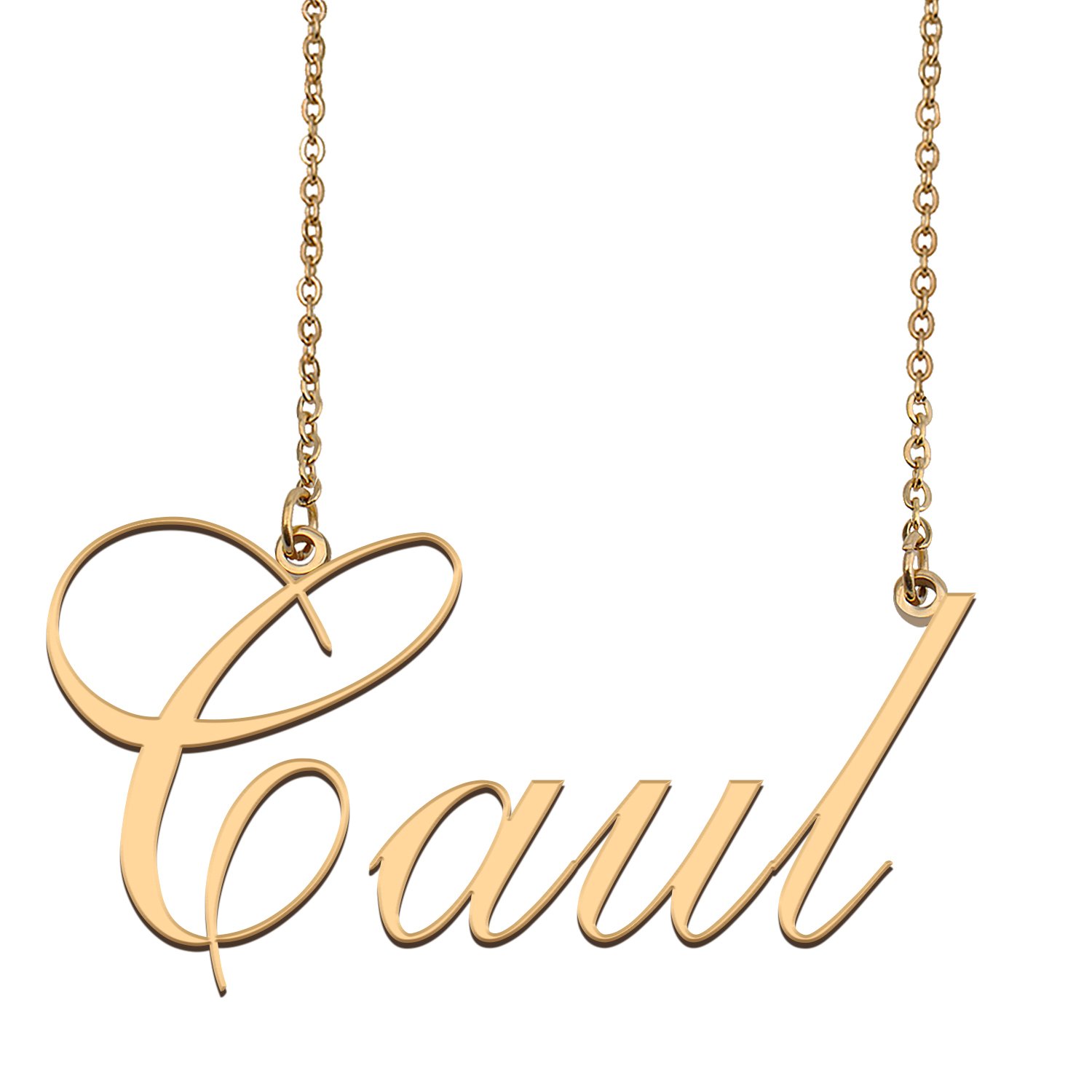 Custom Made Dainty My Name Necklace Best Friendship Jewelry Gifts for Her Caul