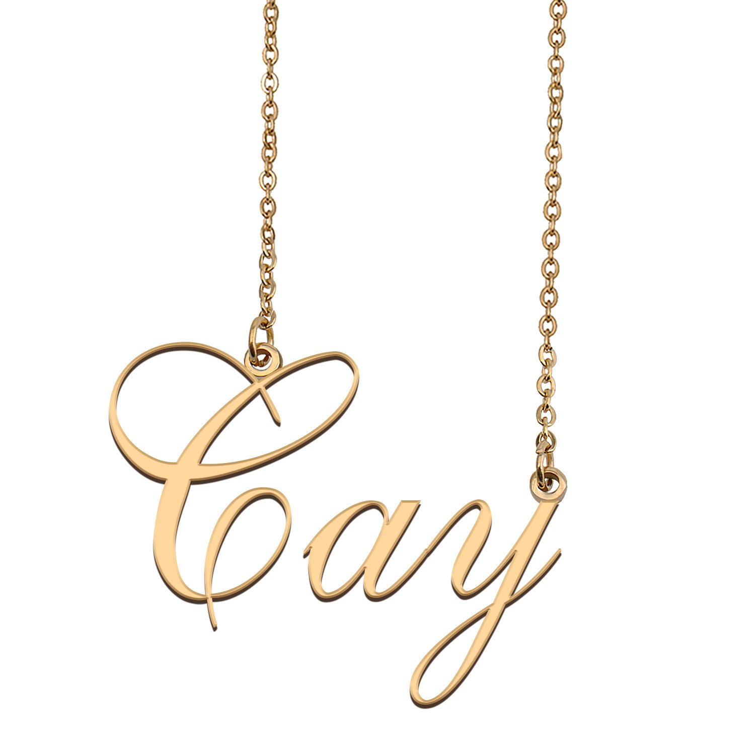 Custom Made Dainty My Name Necklace Best Friendship Jewelry Gifts for Her Cay