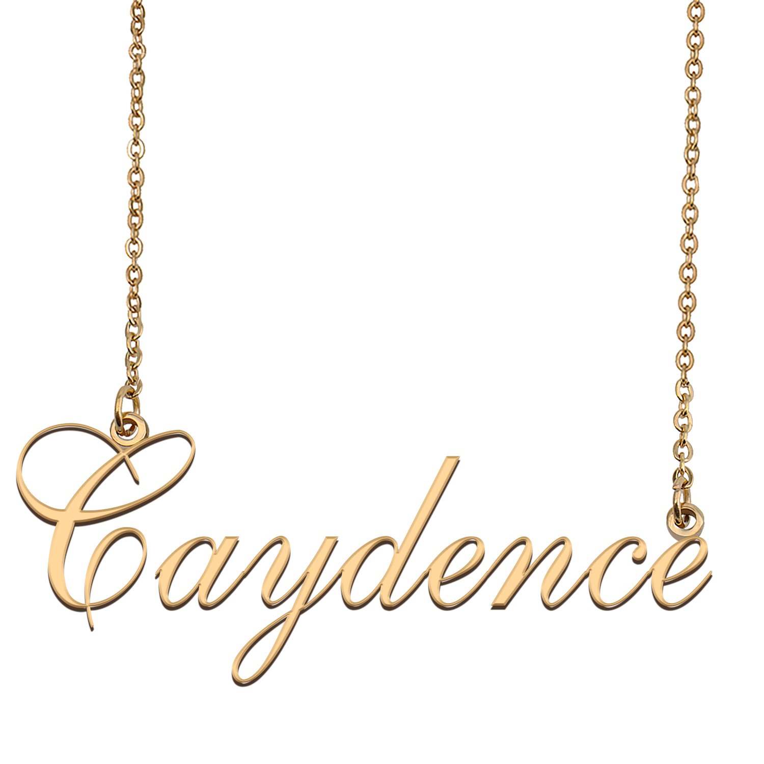 Custom Made Dainty My Name Necklace Best Friendship Jewelry Gifts for Her Caydence