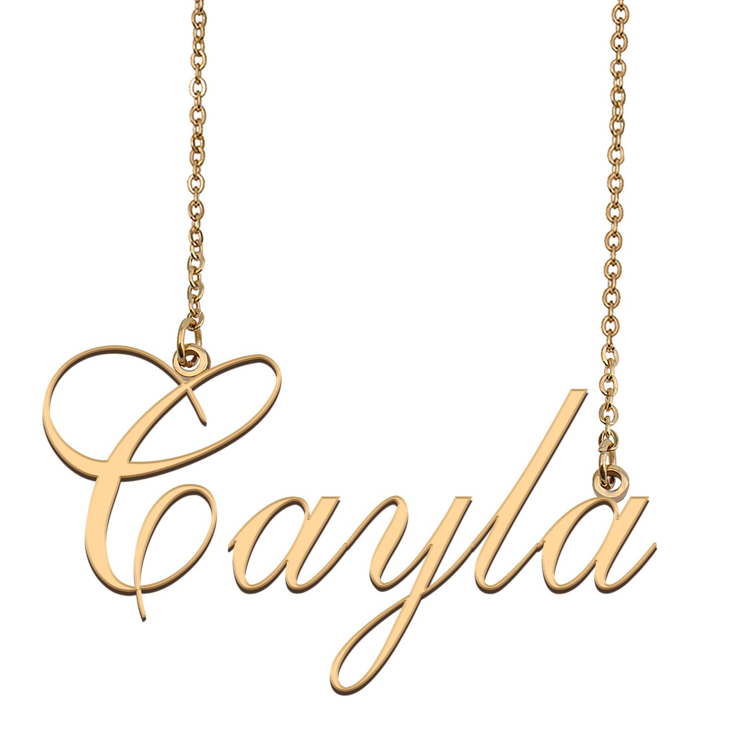 Custom Made Dainty My Name Necklace Best Friendship Jewelry Gifts for Her Cayla