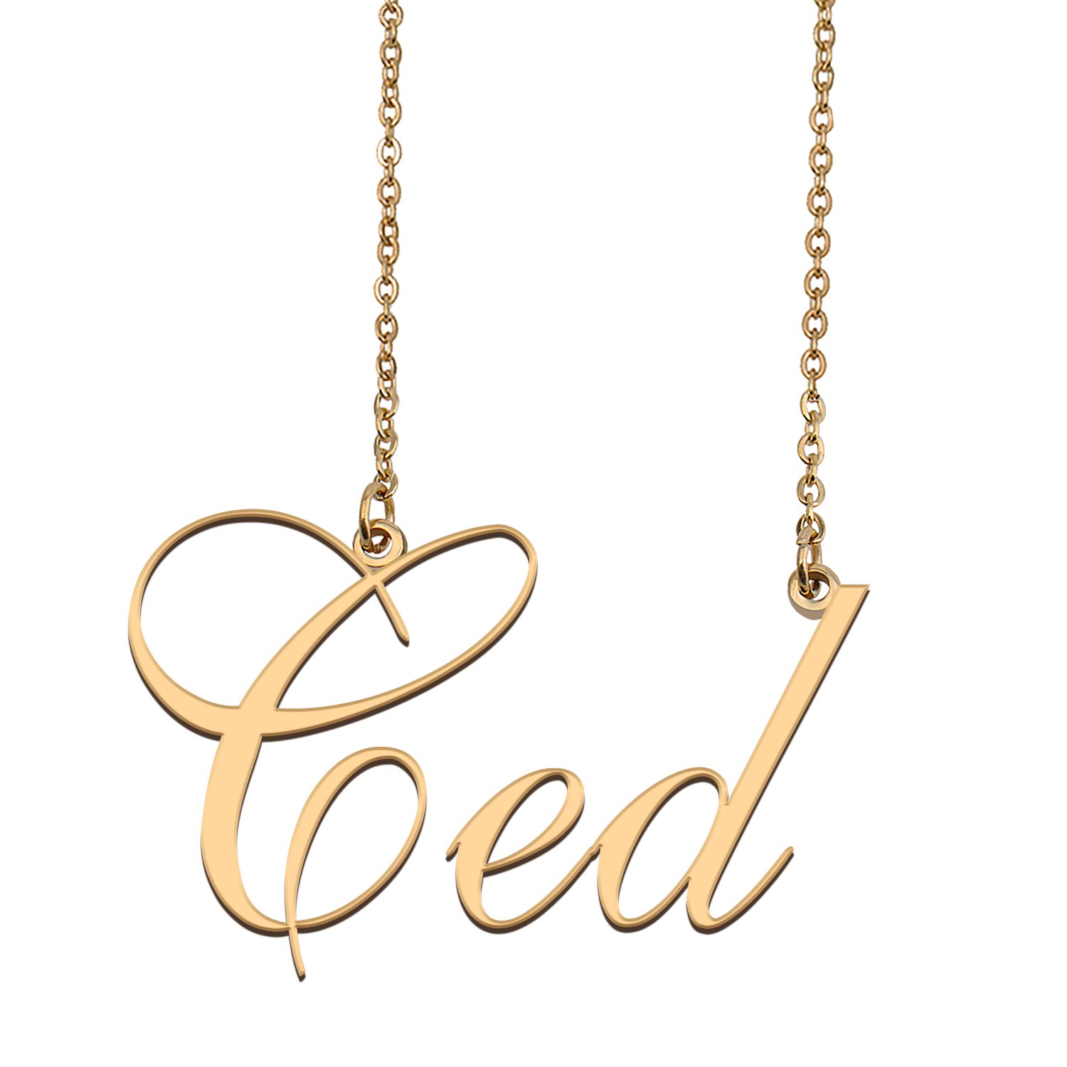 Custom Made Dainty My Name Necklace Best Friendship Jewelry Gifts for Her Ced