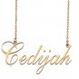 Custom Made Dainty My Name Necklace Best Friendship Jewelry Gifts for Her Cedijah