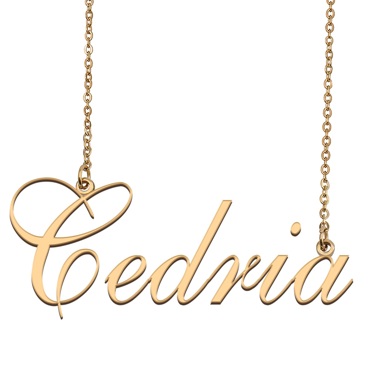 Custom Made Dainty My Name Necklace Best Friendship Jewelry Gifts for Her Cedria