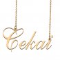 Custom Made Dainty My Name Necklace Best Friendship Jewelry Gifts for Her Cekai