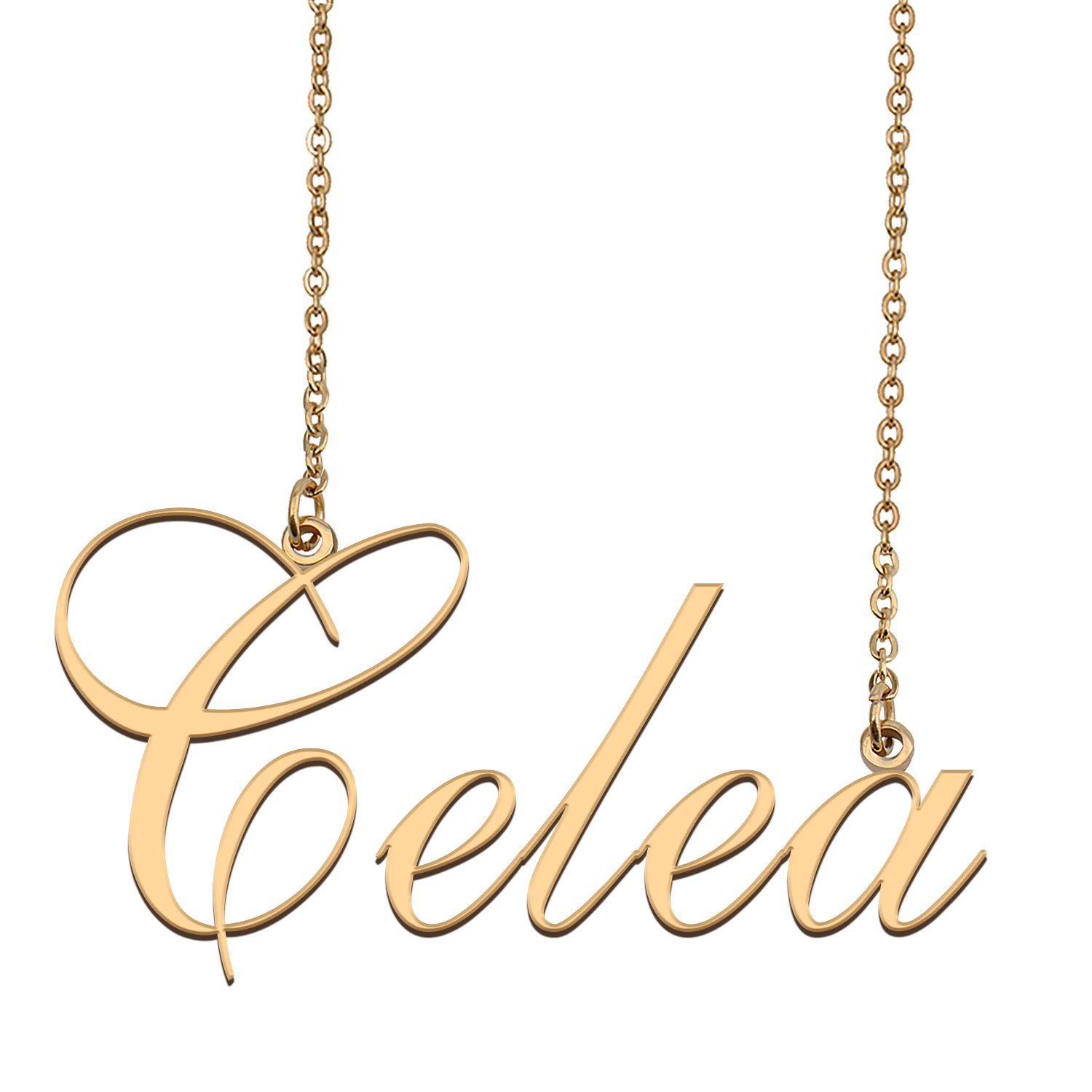 Custom Made Dainty My Name Necklace Best Friendship Jewelry Gifts for Her Celea