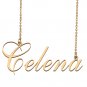 Custom Made Dainty My Name Necklace Best Friendship Jewelry Gifts for Her Celena