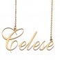 Custom Made Dainty My Name Necklace Best Friendship Jewelry Gifts for Her Celese