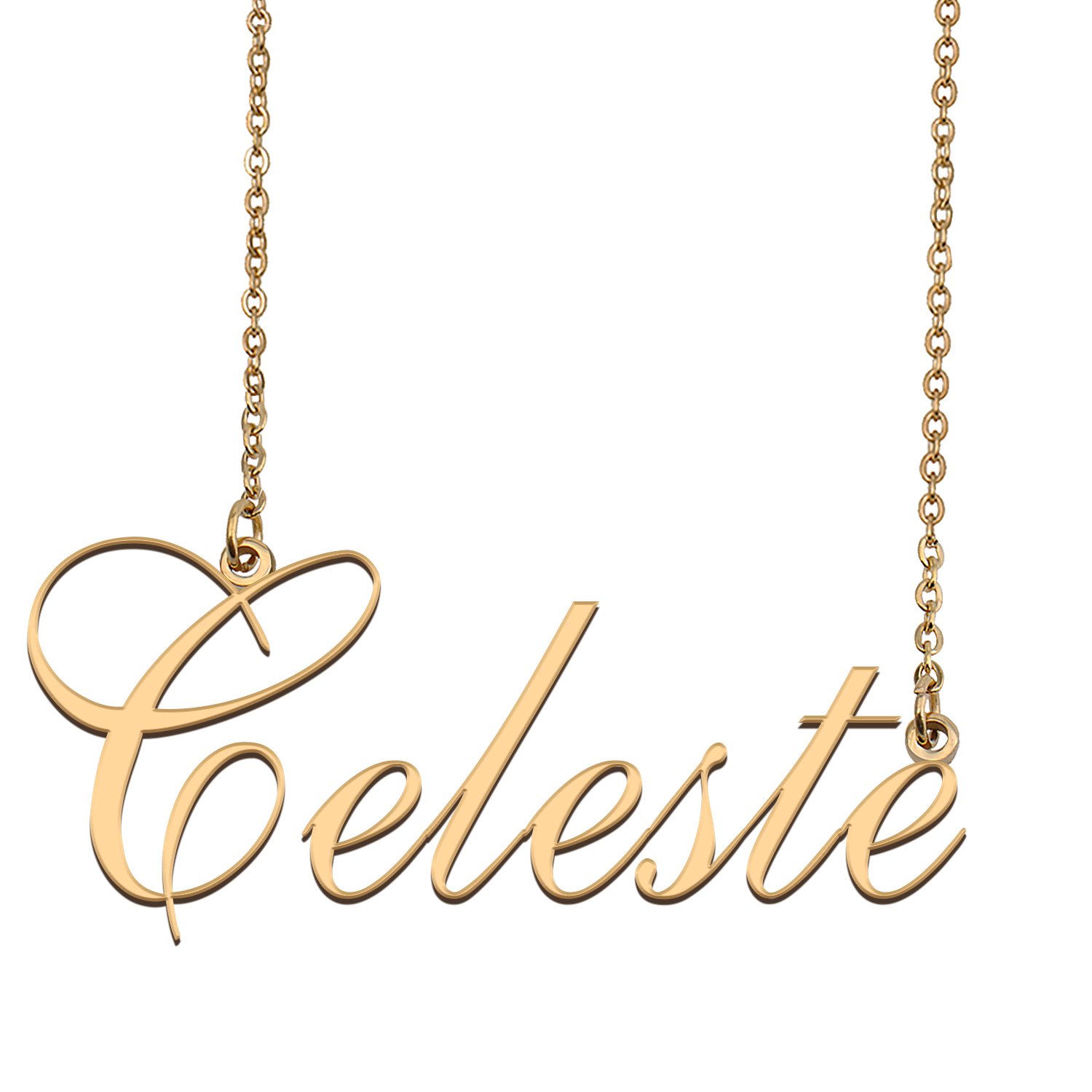 Custom Made Dainty My Name Necklace Best Friendship Jewelry Gifts for Her Celeste