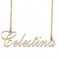 Custom Made Dainty My Name Necklace Best Friendship Jewelry Gifts for Her Celestina