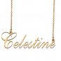 Custom Made Dainty My Name Necklace Best Friendship Jewelry Gifts for Her Celestine