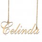 Custom Made Dainty My Name Necklace Best Friendship Jewelry Gifts for Her Celinda