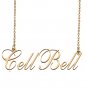 Custom Made Dainty My Name Necklace Best Friendship Jewelry Gifts for Her CellBell