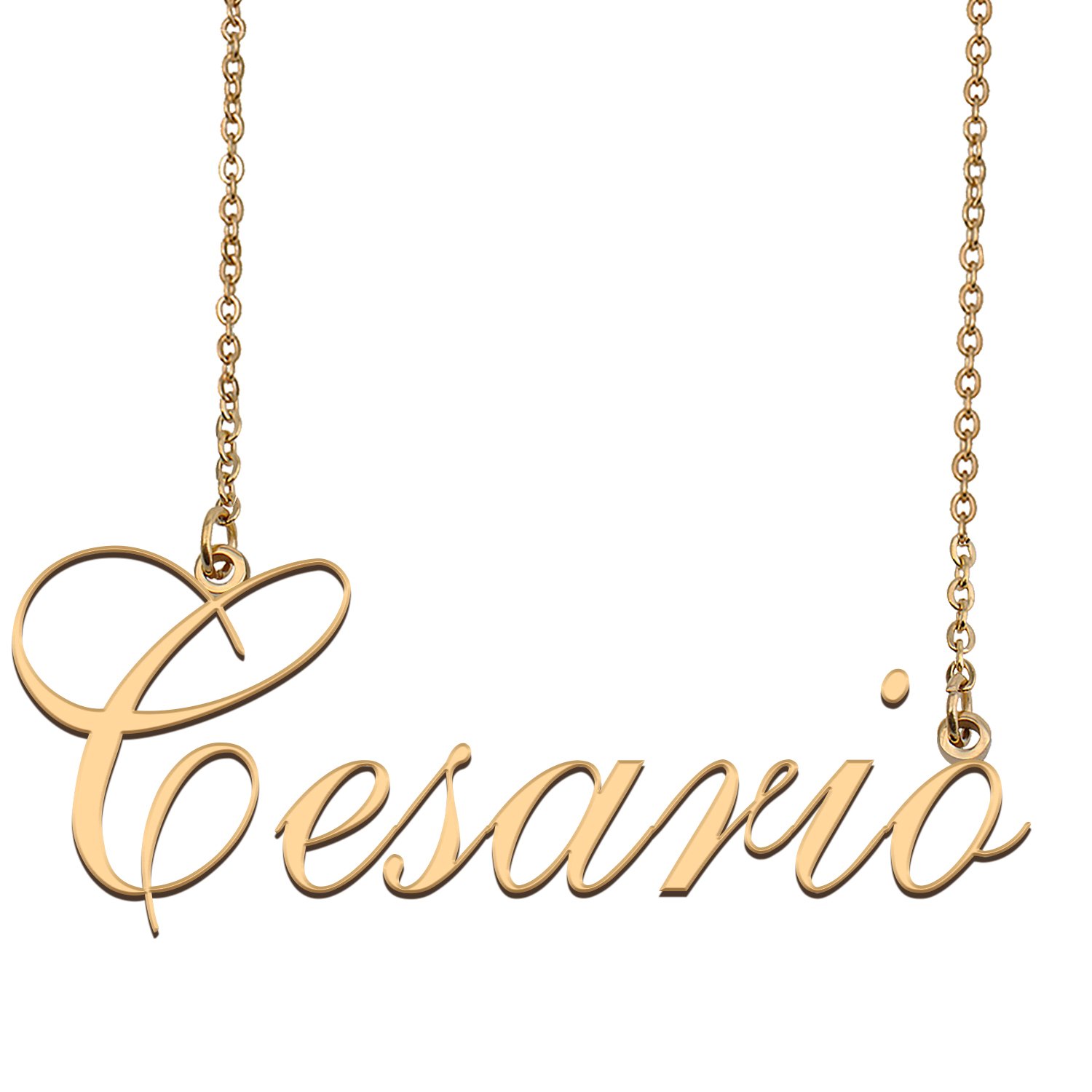 Custom Made Dainty My Name Necklace Best Friendship Jewelry Gifts for Her Cesario