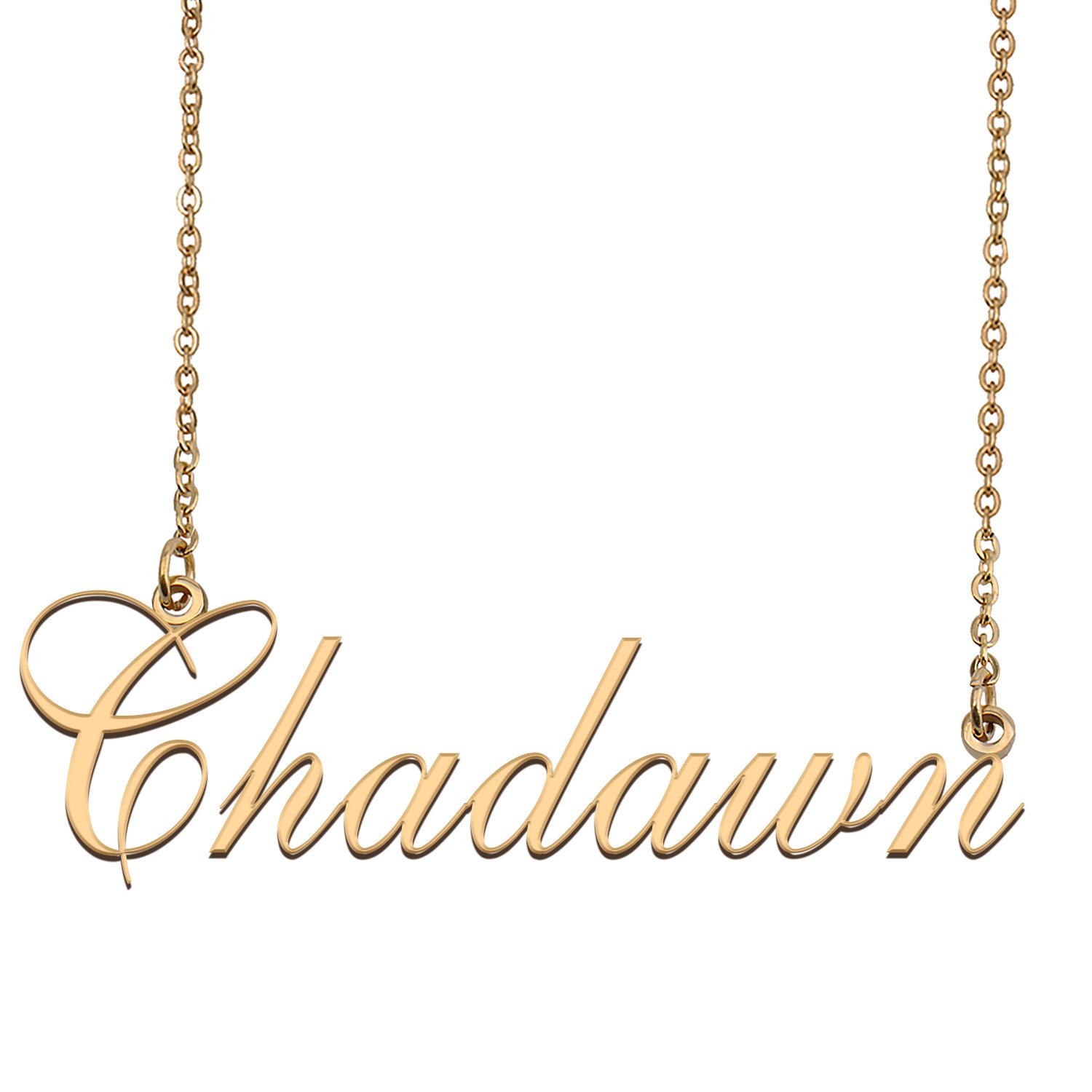 Custom Made Dainty My Name Necklace Best Friendship Jewelry Gifts for Her Chadawn