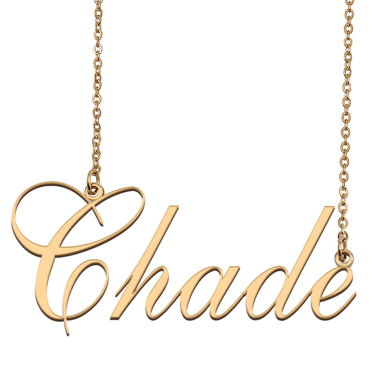 Custom Made Dainty My Name Necklace Best Friendship Jewelry Gifts for Her Chade