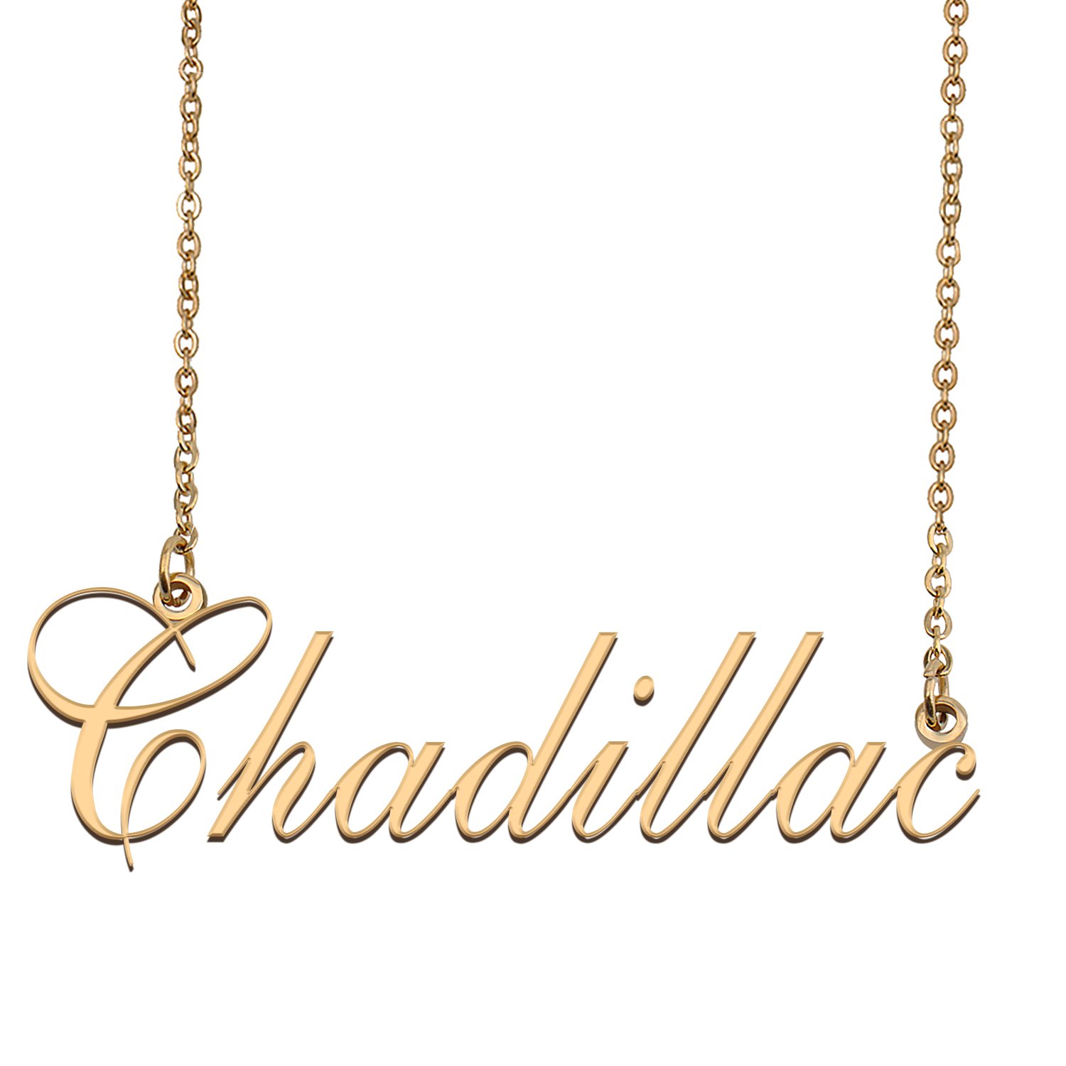 Custom Made Dainty My Name Necklace Best Friendship Jewelry Gifts for Her Chadillac