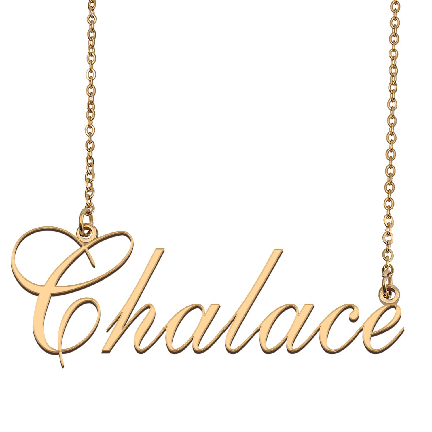 Custom Made Dainty My Name Necklace Best Friendship Jewelry Gifts for Her Chalace