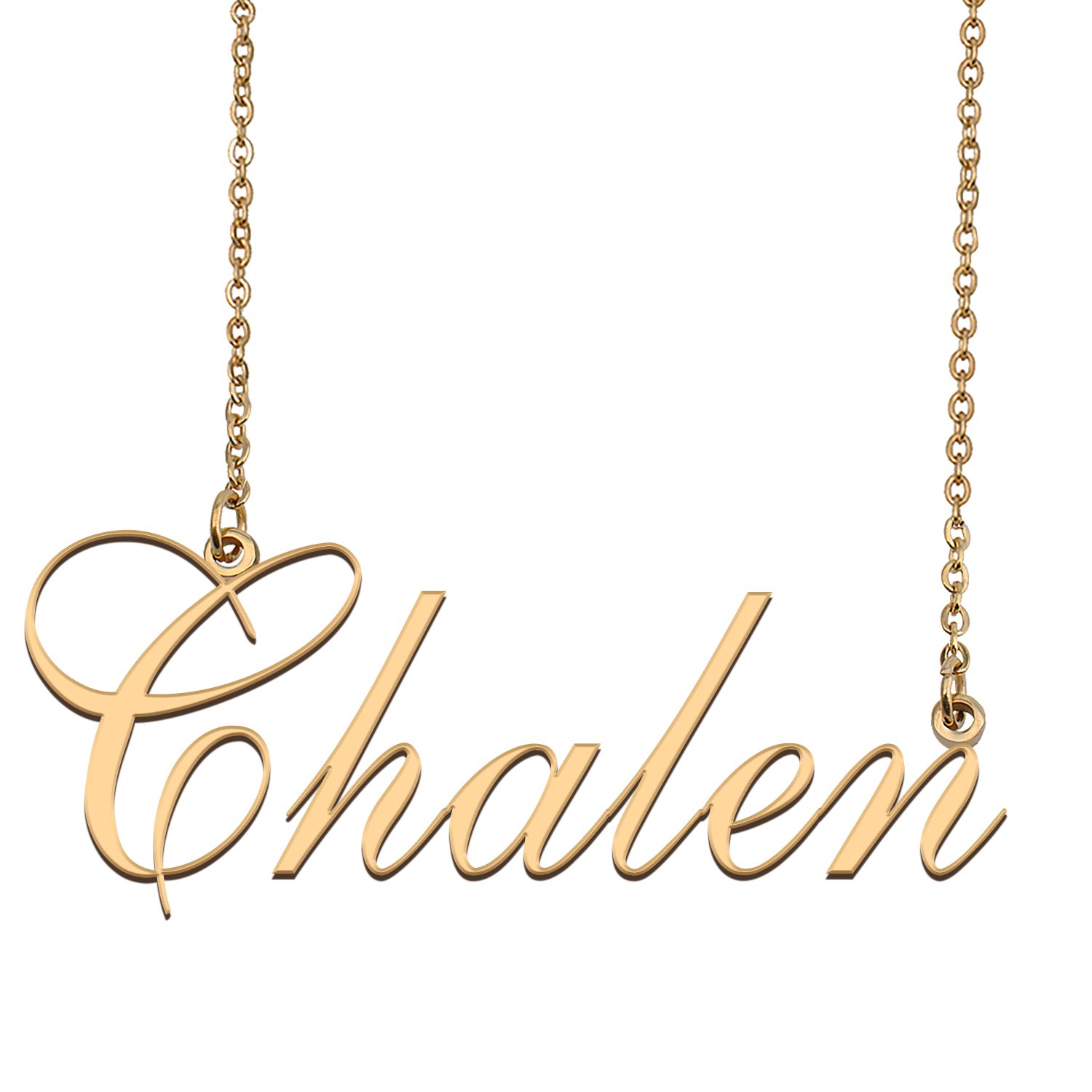 Custom Made Dainty My Name Necklace Best Friendship Jewelry Gifts for Her Chalen