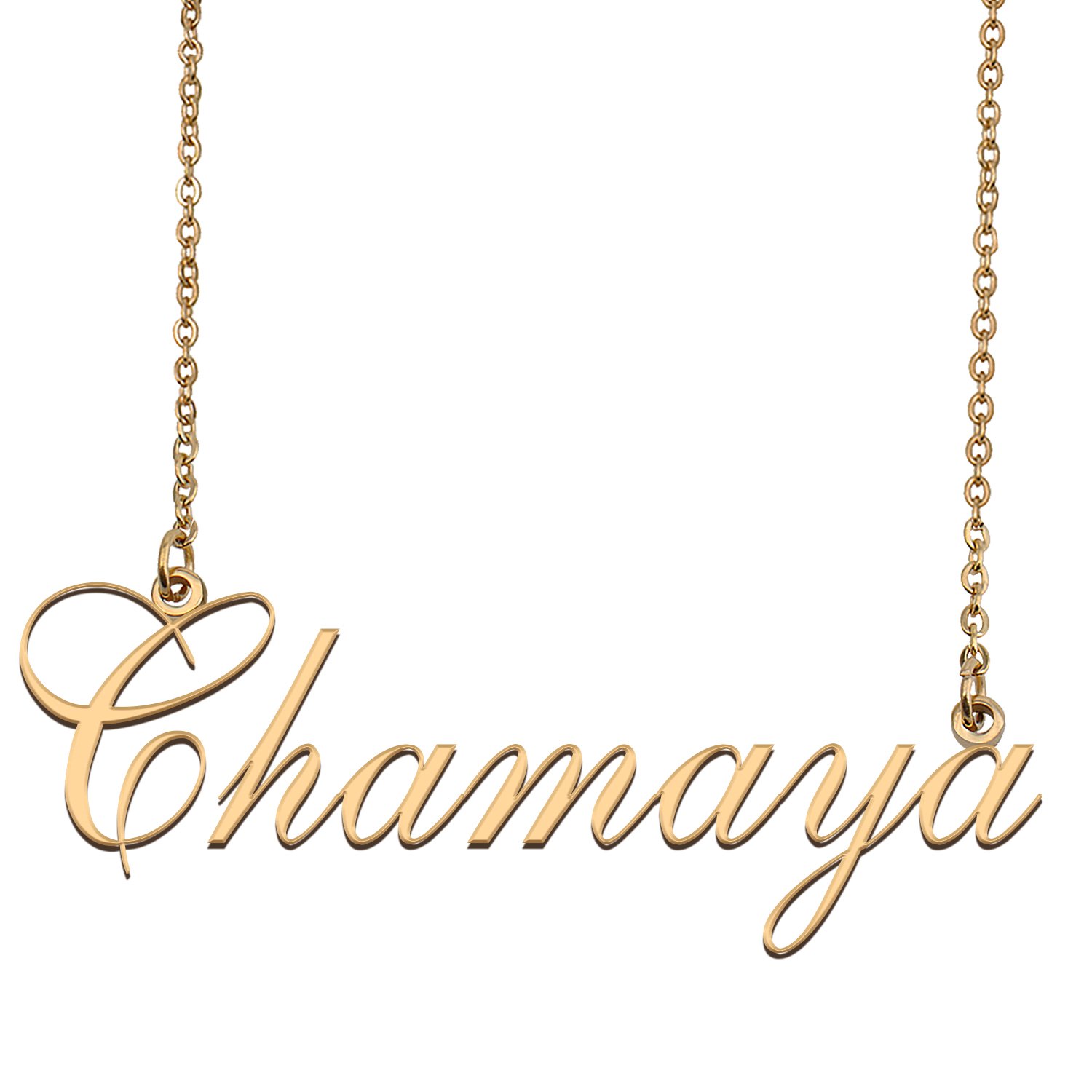 Custom Made Dainty My Name Necklace Best Friendship Jewelry Gifts for Her Chamaya