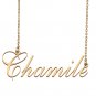 Custom Made Dainty My Name Necklace Best Friendship Jewelry Gifts for Her Chamile