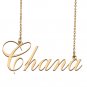 Custom Made Dainty My Name Necklace Best Friendship Jewelry Gifts for Her Chana