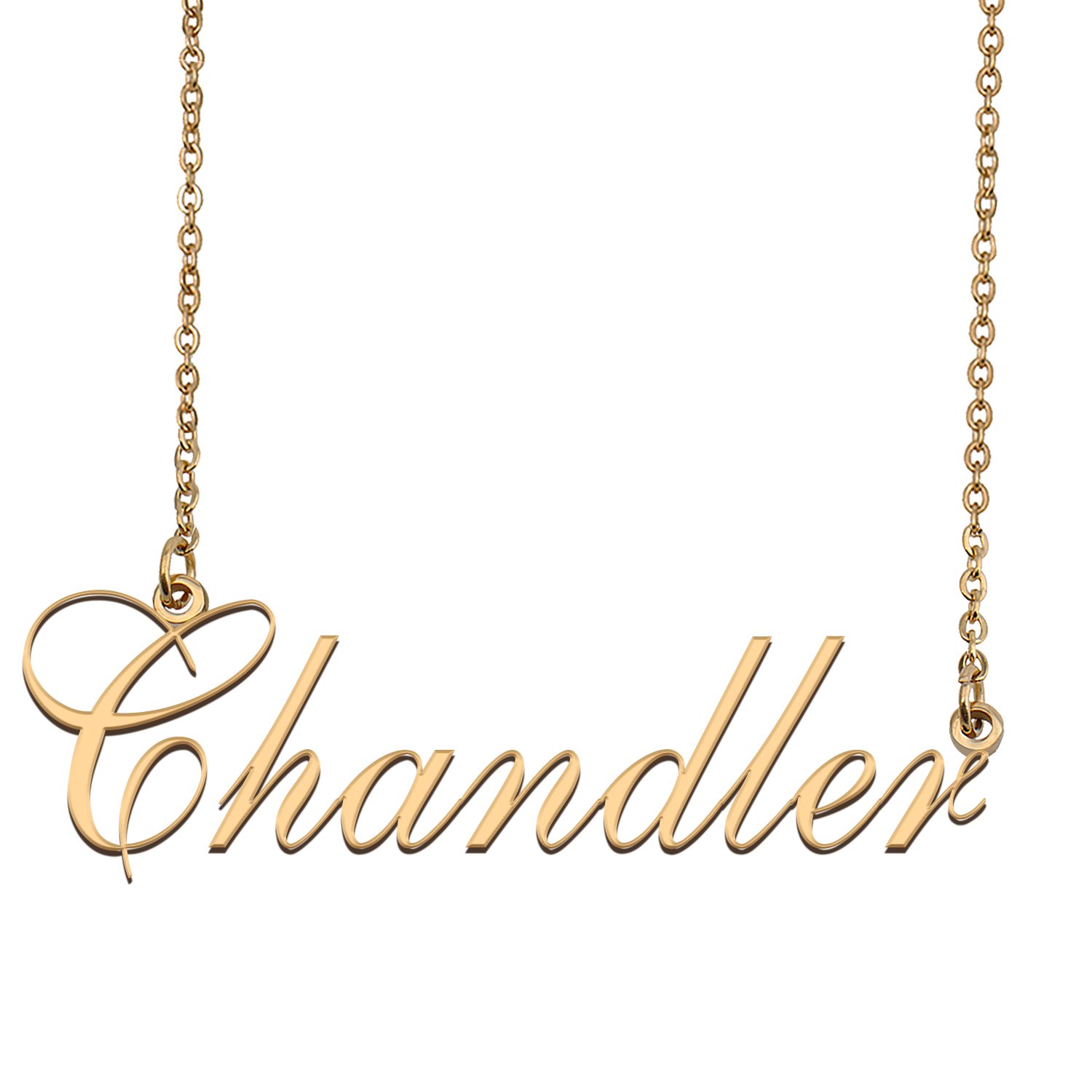 Custom Made Dainty My Name Necklace Best Friendship Jewelry Gifts for Her Chandler