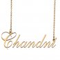 Custom Made Dainty My Name Necklace Best Friendship Jewelry Gifts for Her Chandni