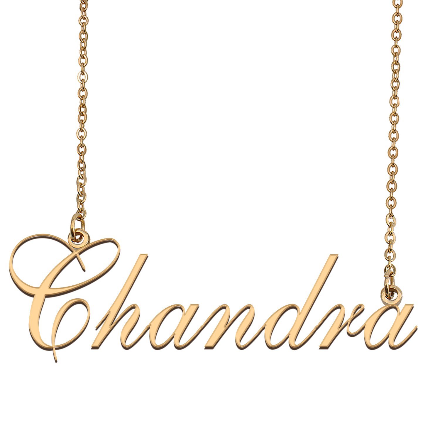 Custom Made Dainty My Name Necklace Best Friendship Jewelry Gifts for Her Chandra