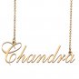 Custom Made Dainty My Name Necklace Best Friendship Jewelry Gifts for Her Chandra