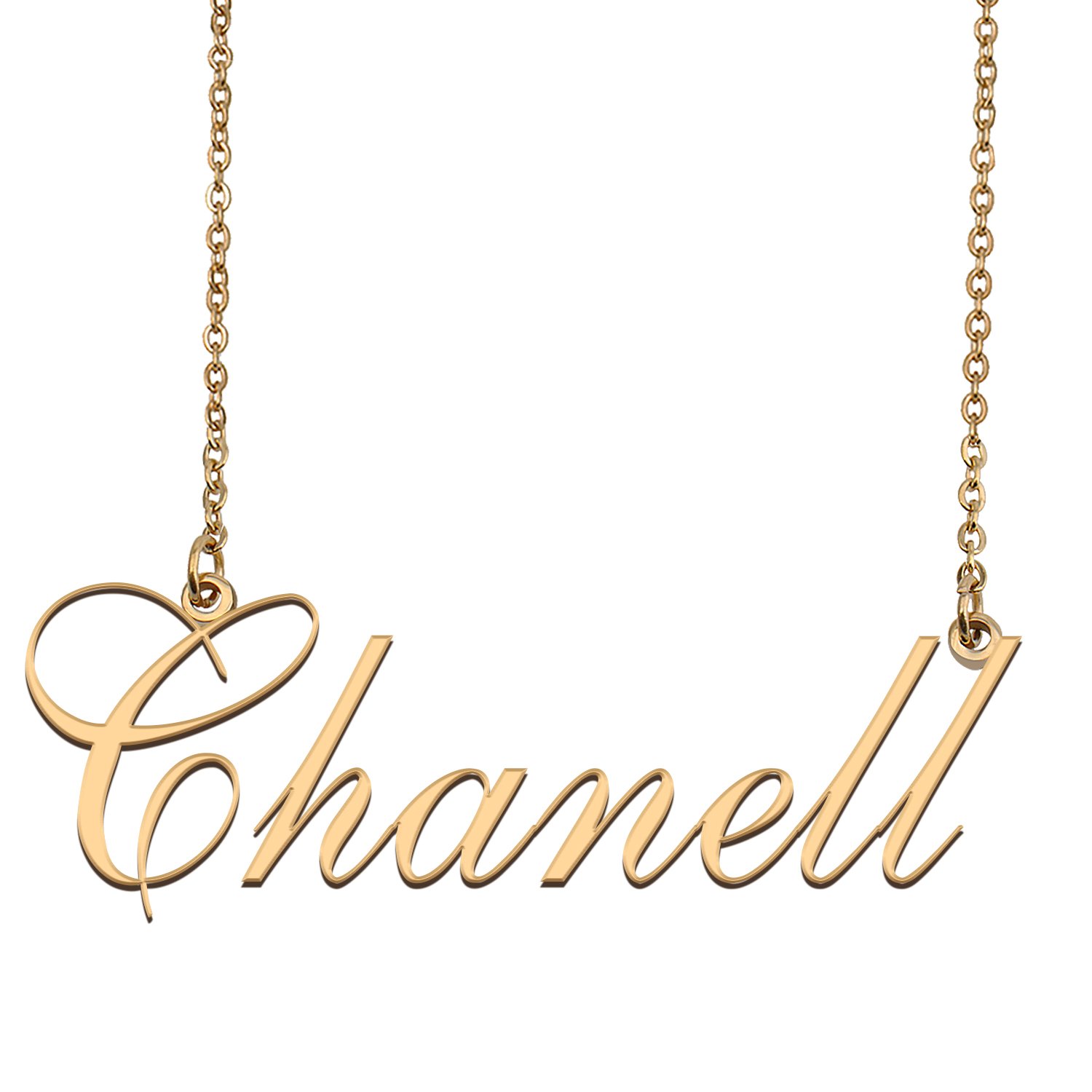 Custom Made Dainty My Name Necklace Best Friendship Jewelry Gifts for Her Chanell