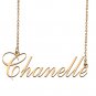 Custom Made Dainty My Name Necklace Best Friendship Jewelry Gifts for Her Chanelle